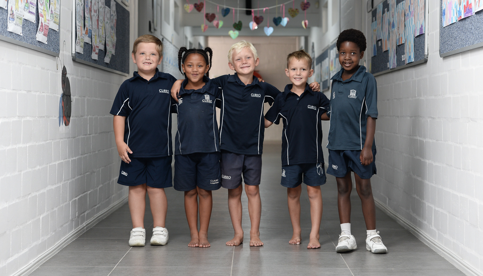 Curro Langebaan primary school, happy learners